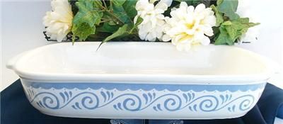 CORELLE MEDITERRANEO OCEAN VIEW OBLONG BAKING DISH 9x13  