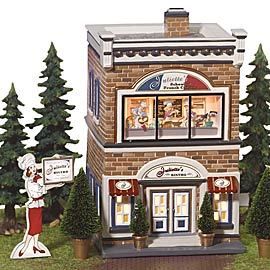 Dept 56 Snow Village JULIETTES SCHOOL FRENCH CUISINE  