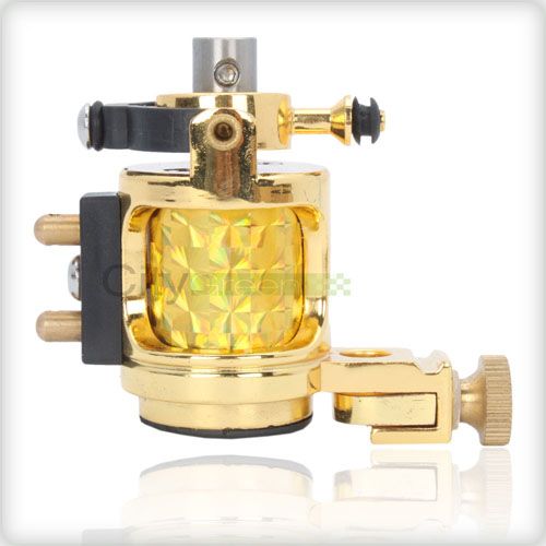   Motor W5 Tattoo Machine Liner Shader Gun Gold Ink Shower Gold  