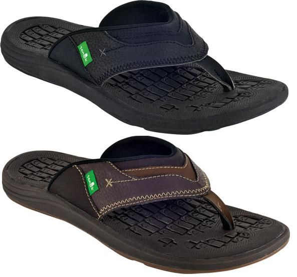 SANUK HIGHLINE MENS THONG SANDAL SHOES ALL SIZES  