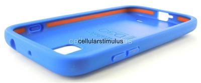 New OEM T Mobile Blue D3O Flex Gel Case Samsung Galaxy S II/2 T989 