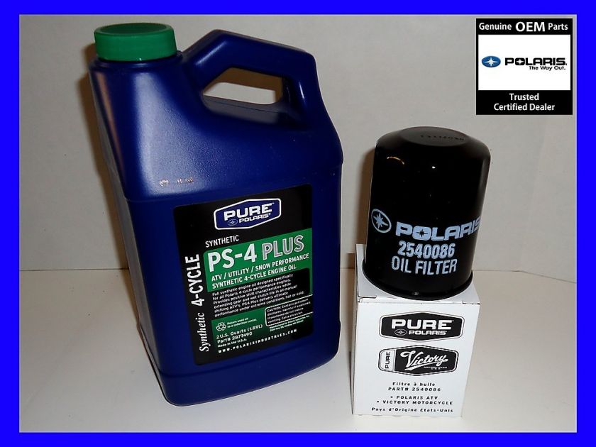    11 Polaris Ranger 700 800 X2 XP EFI Oil and Filter Change Kit  