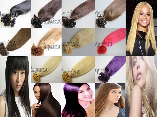 AAA★Remy★F&P★HUMAN HAIR EXTENSIONS★11 Colors★Soft&Silky 