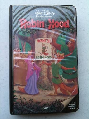 Robin Hood   Black Clamshell   Disney The Classics  