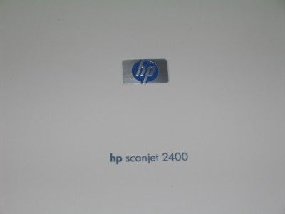 HP Scanjet 2400C Desktop Scanner; Free Notebook Security Lock  