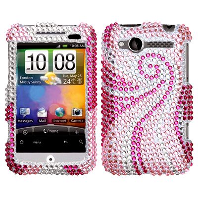 BLING Hard Phone Cover Case 4 HTC WILDFIRE 6225 Phoenix  