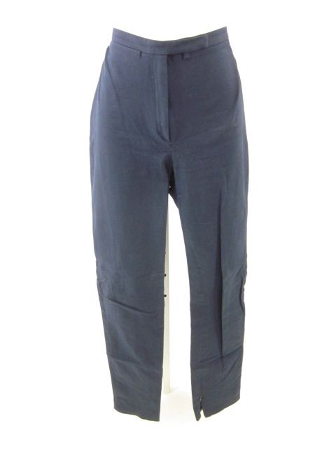 JOSEPH Navy Blue Cotton Skinny Leg Pants Slacks Sz L  