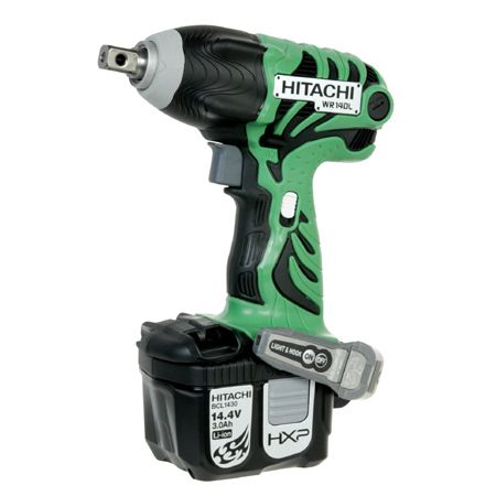 Hitachi WR14DL 14.4v Lithium Ion Cordless Impact Wrench  