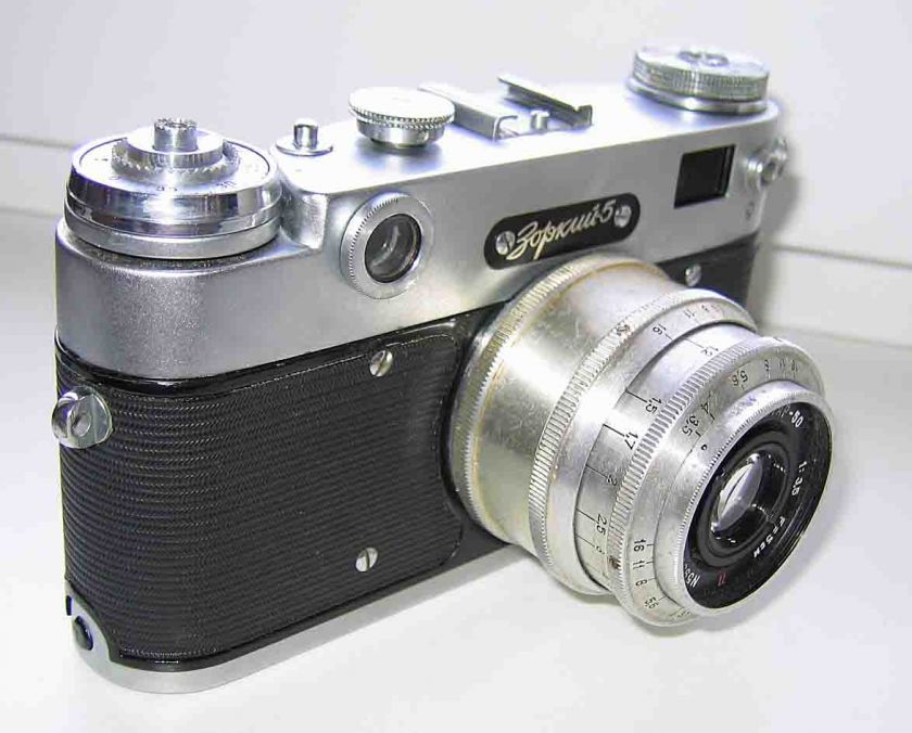 Rare russian Leica camera ZORKI 5 lens Industar 50  