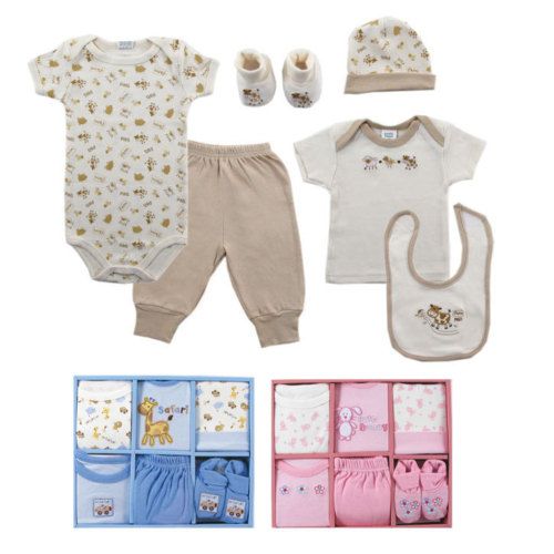 Luvable Friends 6 Piece Layette Gift Set  