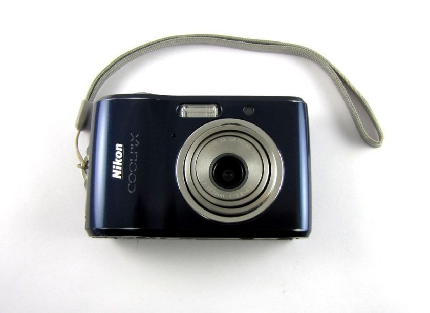 NIKON COOLPIX L18 8.0 MP NAVY BLUE DIGITAL CAMERA AS IS  