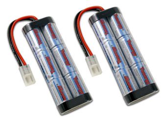 2x Tenergy 7.2V 4200mAh NiMH RC Car Battery w/ Tamiya 844949004060 