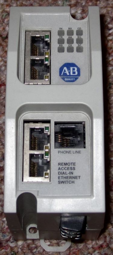 AB 9300 RADES Dial In Remote Access Ethernet Switch  