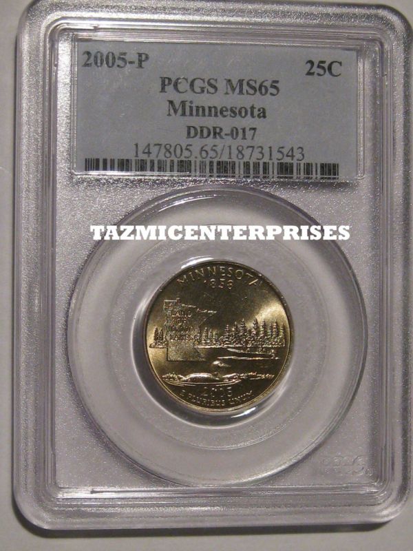 2005 P Minnesota PCGS MS65  DDR 017 ~ Scarce ~  