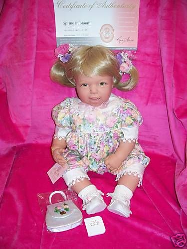 JUST REDUCED~RETIRED~Spring In Bloom~Lee Middleton Doll  