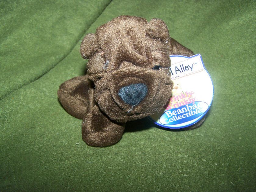   Alley Toys R Us Sprinkly Wrinkly Shar Pei Puppy Dog Stuffed Plush 5