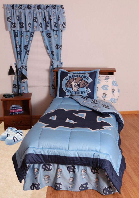 North Carolina UNC NCAA Bed in a Bag Set Choose Size  