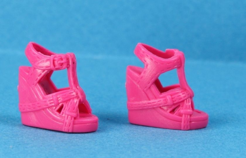 Hot Pink Wedge Heel Shoe Fashionistas Barbie  