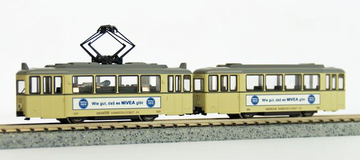 Tram Rheinbahn Nivea   Kato K14631 (N scale)  