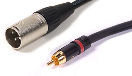   xlr m to rca patch cable suitable for audio patching this xlr m to rca