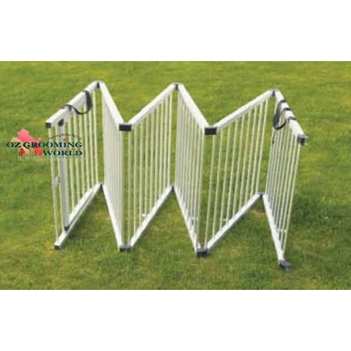 AEOLUS Aluminium Puppy Pen Dog Crate Enclosure Fold A  