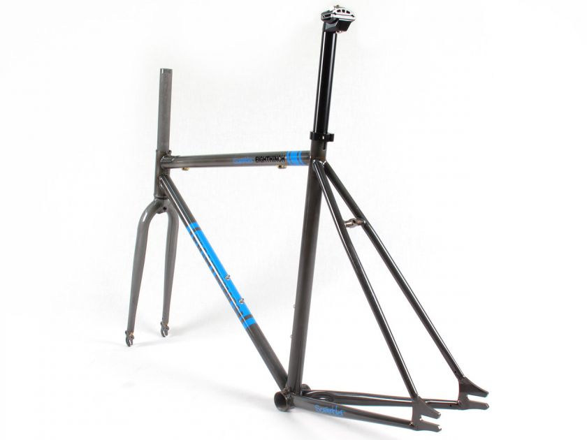 FOR A 59CM RAW FRAMESET Eighth Inch Scrambler V3 Track / Fixed Gear 