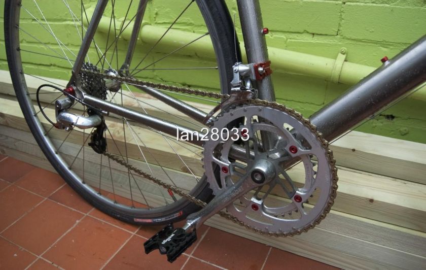   see what it will looks like when your titanium bike all build up