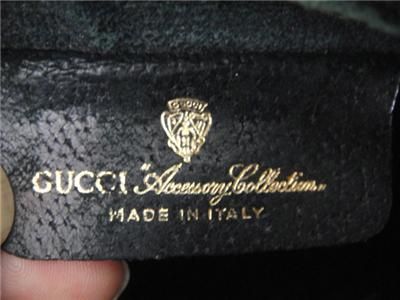 VINTAGE MONOGRAM GUCCI SHOULDER BAG  