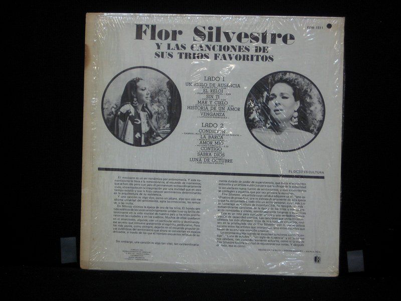 Flor Silvestre Canciones Trios Favoritos LP latin pop  