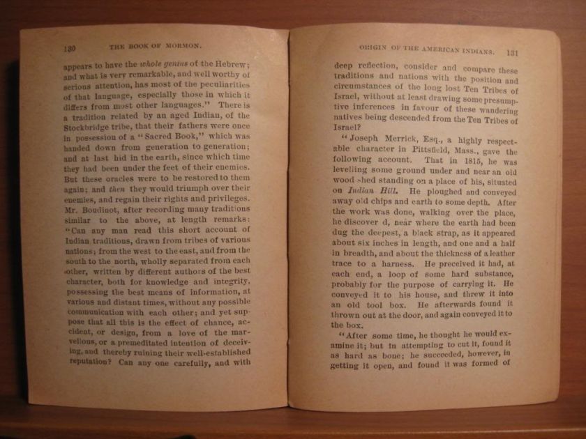 1920 PARLEY PRATT VOICE OF WARNING LDS MORMON SCARCE  