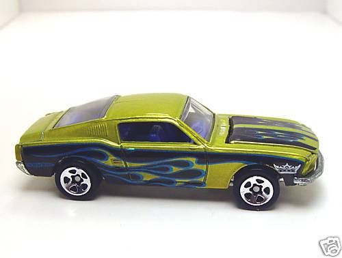 HOT WHEELS 1968 MUSTANG FASTBACK WITH FLAMES HTF  