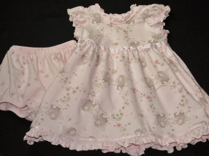 Anne Geddes Baby Girls Pink Fairy Dress 6 9 Mos RARE  