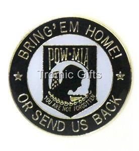 Wholesale Lot 12 POW MIA Send Us Back Lapel Pin TG4968  