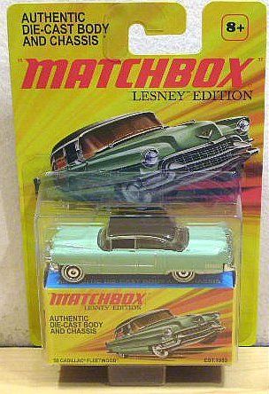 2011 Matchbox LESNEY EDITION   55 CADILLAC FLEETWOOD  