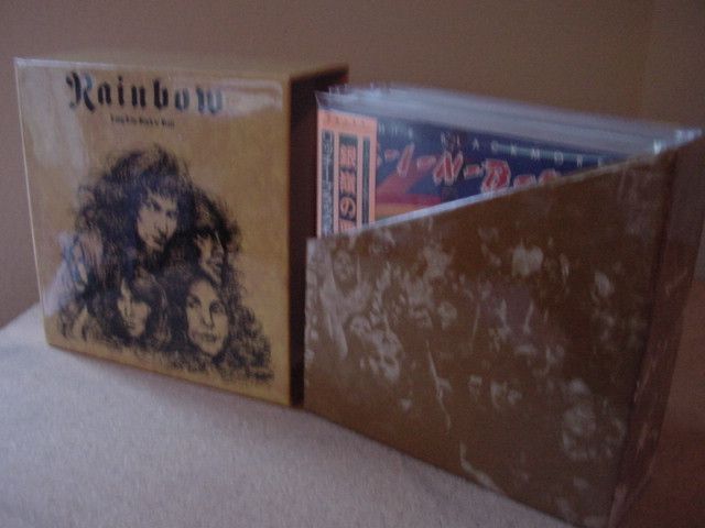 RAINBOW LIVE 9 LP Replica JAPANOBI CD Sealed Box Set  