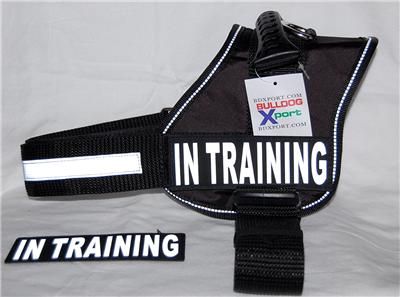   Nylon Dog Harness Large Dog IDC Working IN TRAINING L XL K9  