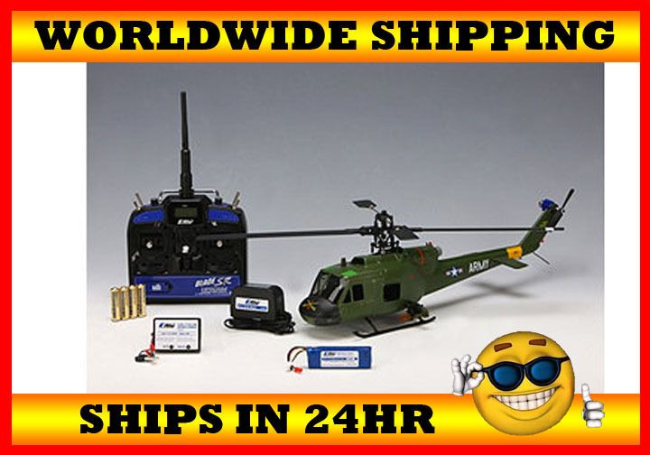 NEW BLADE SR UH 1 Huey Gunship RTF HELICOPTER BLH1700  