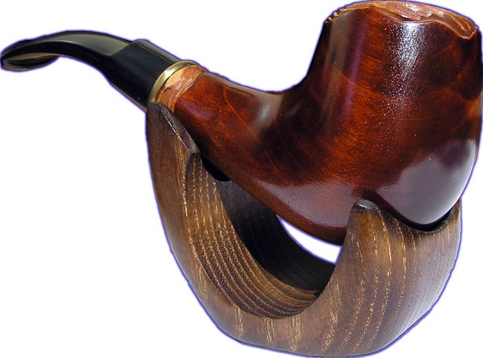 Briar HAND CARVED Figured Tobacco Smoking Pipe Liana  