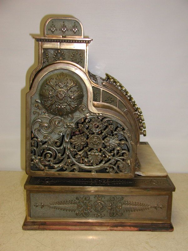 NCR NATIONAL CASH REGISTER BRONZE MODEL 421  