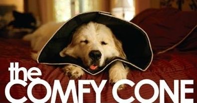 Comfy Cone Pet Recovery Collar   for Dog, Cats and  