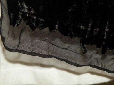 WRAP Crushed Velvet Charter Club Shawl Scarf Black NWT$48 women  