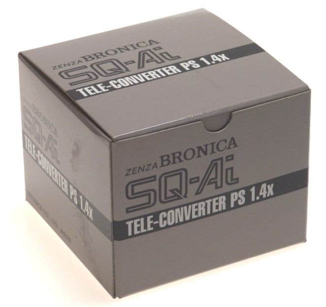 BRONICA SQ Ai CAMERA TELE CONVERTER PS 1.4x LENS NEW NR  