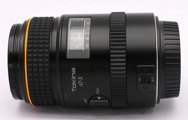 Rare Tokina AT X AF 100mm F/2.8 12.8 Macro Lens For Canon EF 50D 5D 