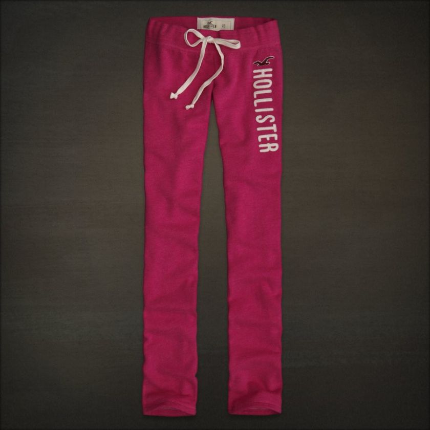 2012 New Womens Hollister By Abercrombie & Fitch Skinny Sweatpants 