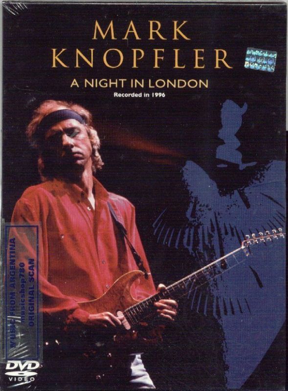 DVD MARK KNOPFLER A NIGHT IN LONDON SEALED NEW LIVE  