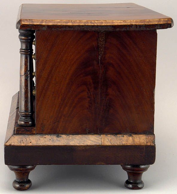 05554 Miniature American Empire Chest c. 1830  