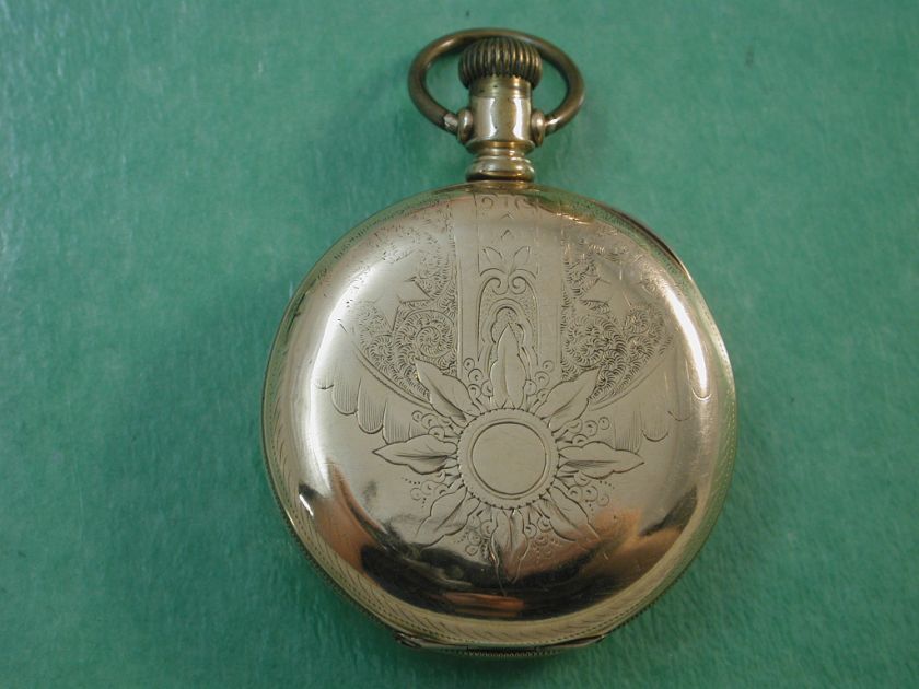 Rare “COLUMBUS KING” 23 Jewel Pocket Watch Mvt. 21C  