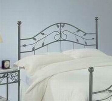 Metal Frame Brushed Black Nickel QUEEN Size HEADBOARD  