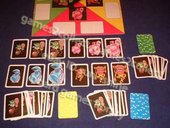 Monster madness board game 1975 by Berwick Masterpiece  