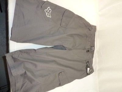 FOX Sergeant mtb bike shorts NEW w/tag graphite FREEsh  